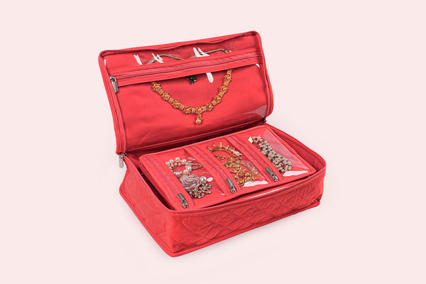 Jewellery Organiser (7P) - Scarlet