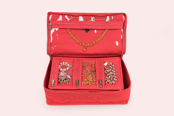 Jewellery Organiser (7P) - Scarlet