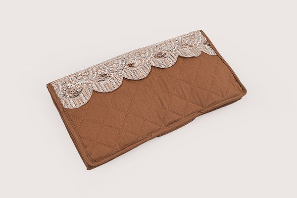 Jewellery Organiser (Foldable) - Chocolate