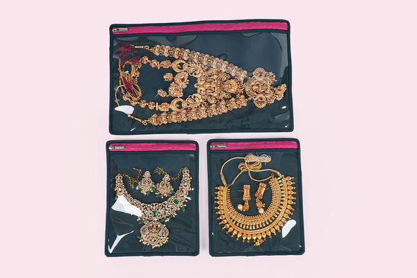 Jewellery organiser (XL) - Purple bloom