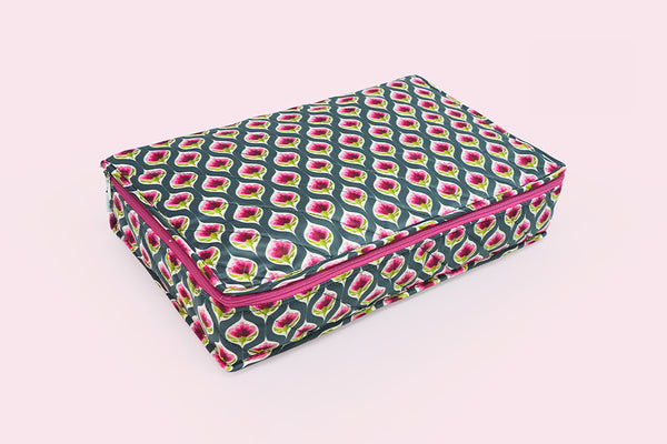 Jewellery organiser (XL) - Purple bloom