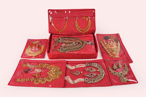 Jewellery organiser (XL) - Scarlet