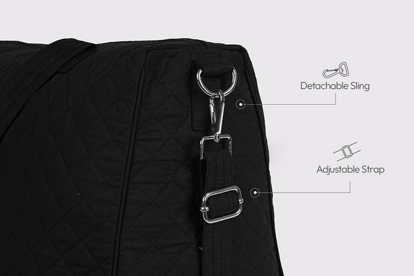 Large Travel Bag - Charcoal