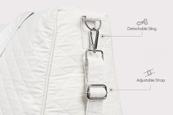 Large Travel Bag - Pearl