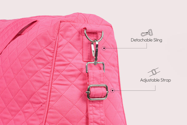Large Travel Bag - Rose milk