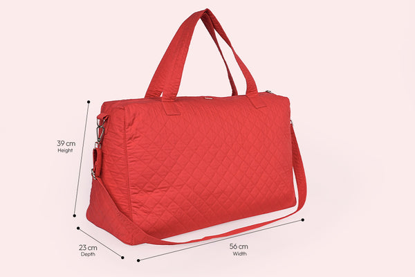 Large Travel Bag - Scarlet
