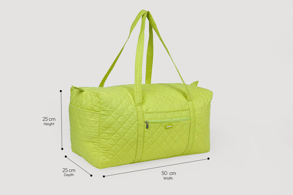 Large Travel Duffel Bag - Avocado