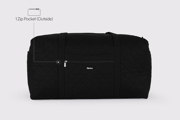 Large Travel Duffel Bag - Charcoal
