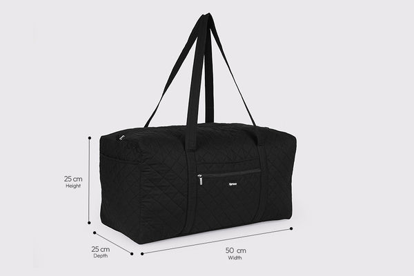 Large Travel Duffel Bag - Charcoal
