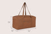 Large Travel Duffel Bag - Chocolate