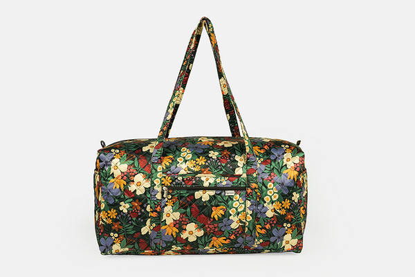 Large Travel Duffel Bag - Petal Poetry