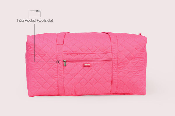 Large Travel Duffel Bag - Rose milk
