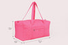 Large Travel Duffel Bag - Rose milk