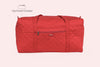Large Travel Duffel Bag - Scarlet
