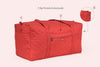 Large Travel Duffel Bag - Scarlet