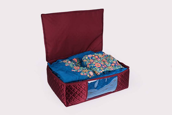 Lehenga Organiser - Crimson