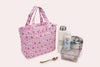 Lunch Bag (2 Pocket) - Pink Rush