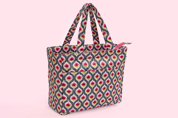 Lunch Bag (2 Pocket) - Purple Bloom