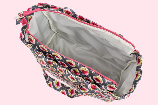 Lunch Bag (2 Pocket) - Purple Bloom