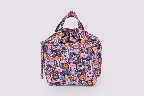 Lunch Bag (Drawstring) - Lavender Lush