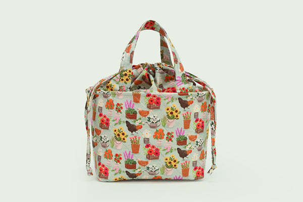 Lunch Bag (Drawstring) - The farm