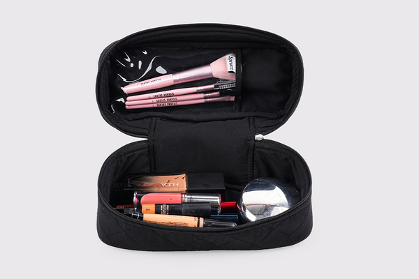 Make up organiser (small) - Charcoal