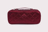 Make up organiser (small) - Crimson