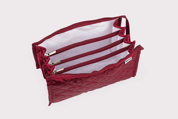 Multi-Compartment Organiser - Crimson