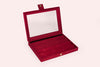 Earring Box - Maroon