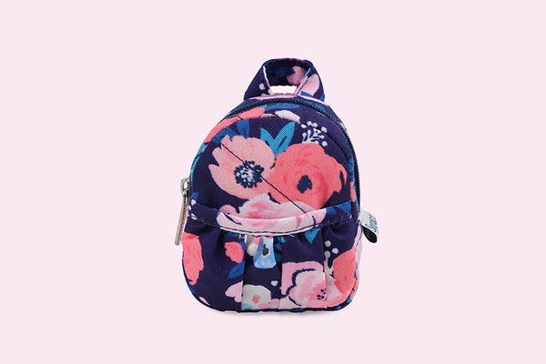 Miniature (Backpack) - Blue garden