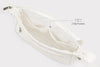 Multi Pocket Sling Bag - Pearl