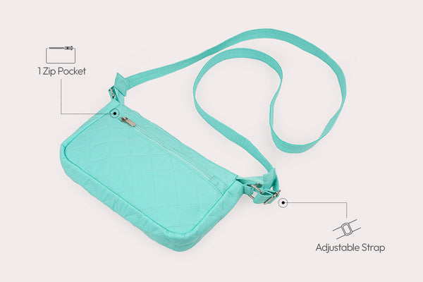 Multi Pocket Sling Bag - Pool Party