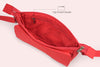 Multi Pocket Sling Bag - Scarlet