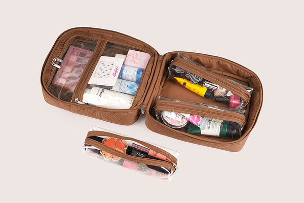 Multipurpose Pouch (3D) - Chocolate