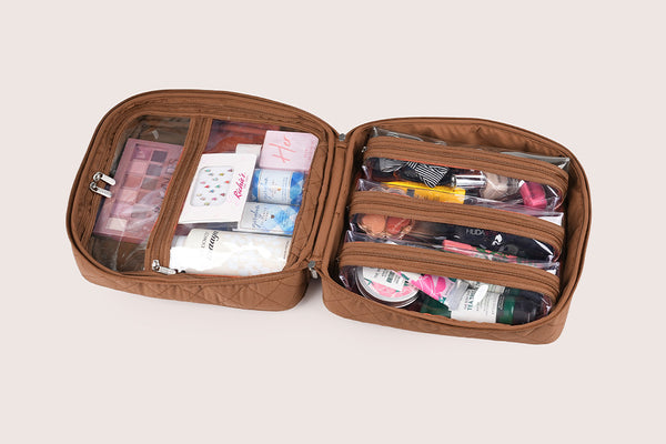 Multipurpose Pouch (3D) - Chocolate