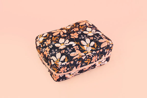 Multipurpose Pouch (4D) - Peach Petals