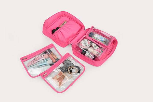 Multipurpose Pouch (4D) - Rose milk
