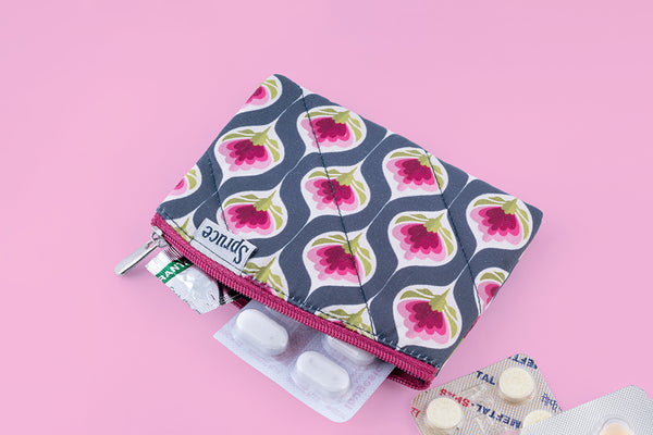 Multipurpose Pouch (CP) – Purple Bloom