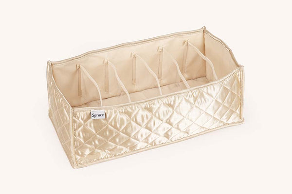 Innerwear Organiser (6 Compartments) - Oatmeal