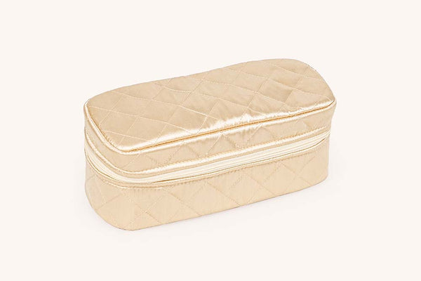 Make up organiser (small) - Oatmeal