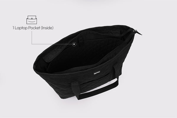 Office Tote Bag - Charcoal