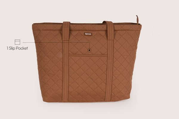 Office Tote Bag - Chocolate