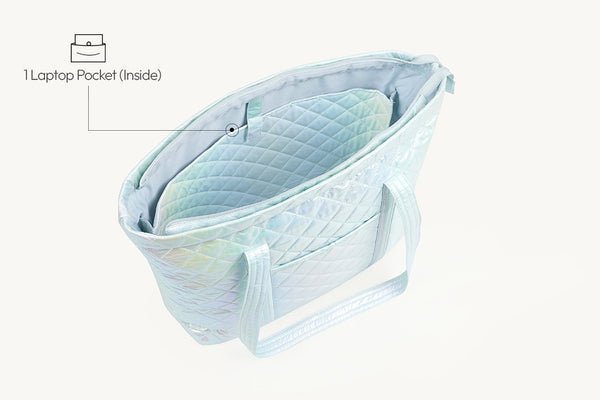 Office Tote Bag - Crystal cloud