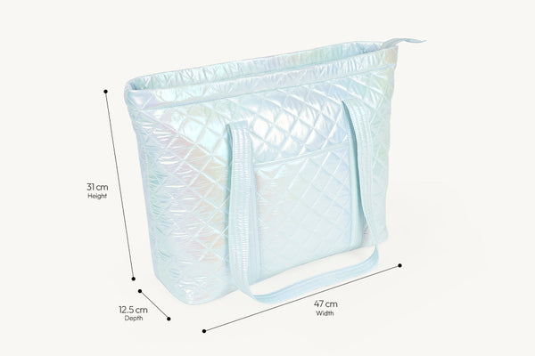 Office Tote Bag - Crystal cloud