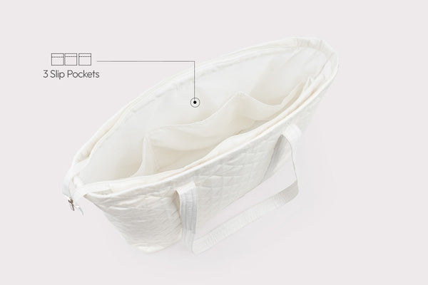 Office Tote Bag - Pearl