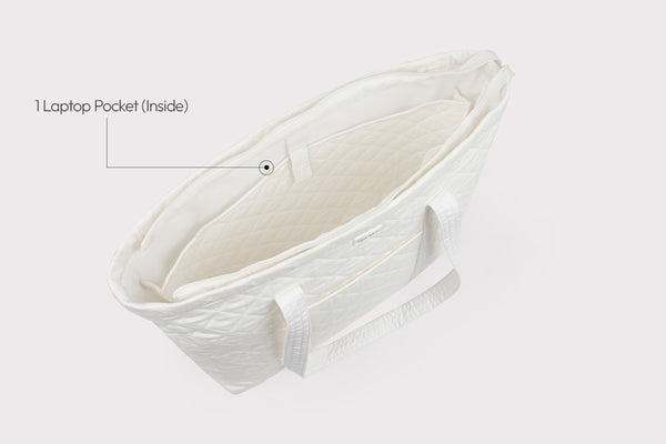 Office Tote Bag - Pearl