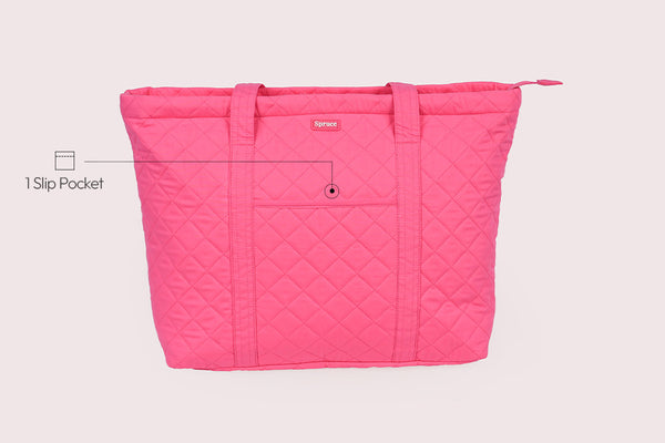 Office Tote Bag - Rose milk