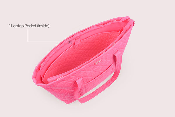 Office Tote Bag - Rose milk