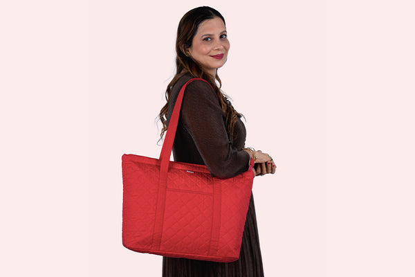 Office Tote Bag - Scarlet