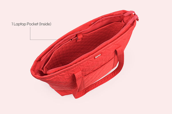 Office Tote Bag - Scarlet